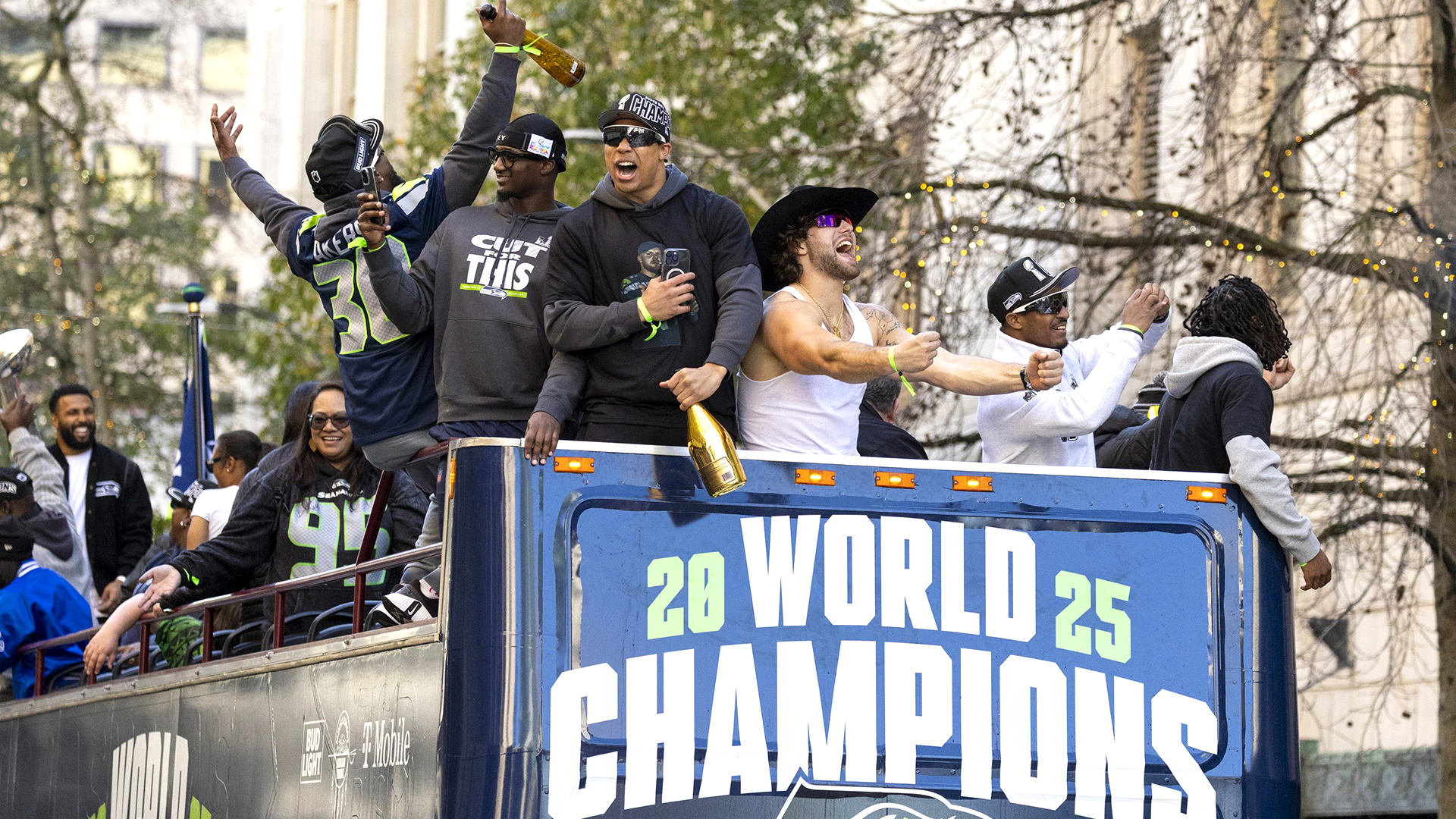 Seahawks Celebrate Super Bowl Victory With Massive Parade