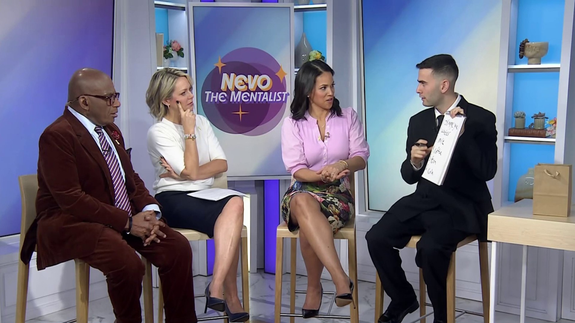 See Nevo the Mentalist Reads TODAY Hosts' Minds