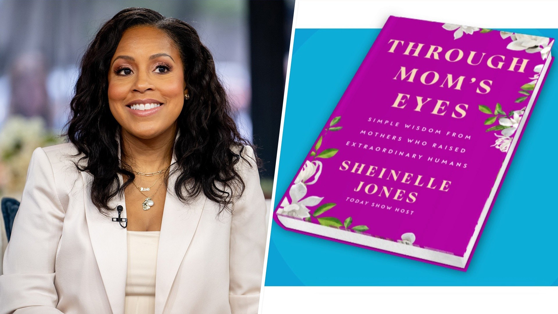 Sheinelle Jones Announces 'Through Mom's Eyes' Book Tour