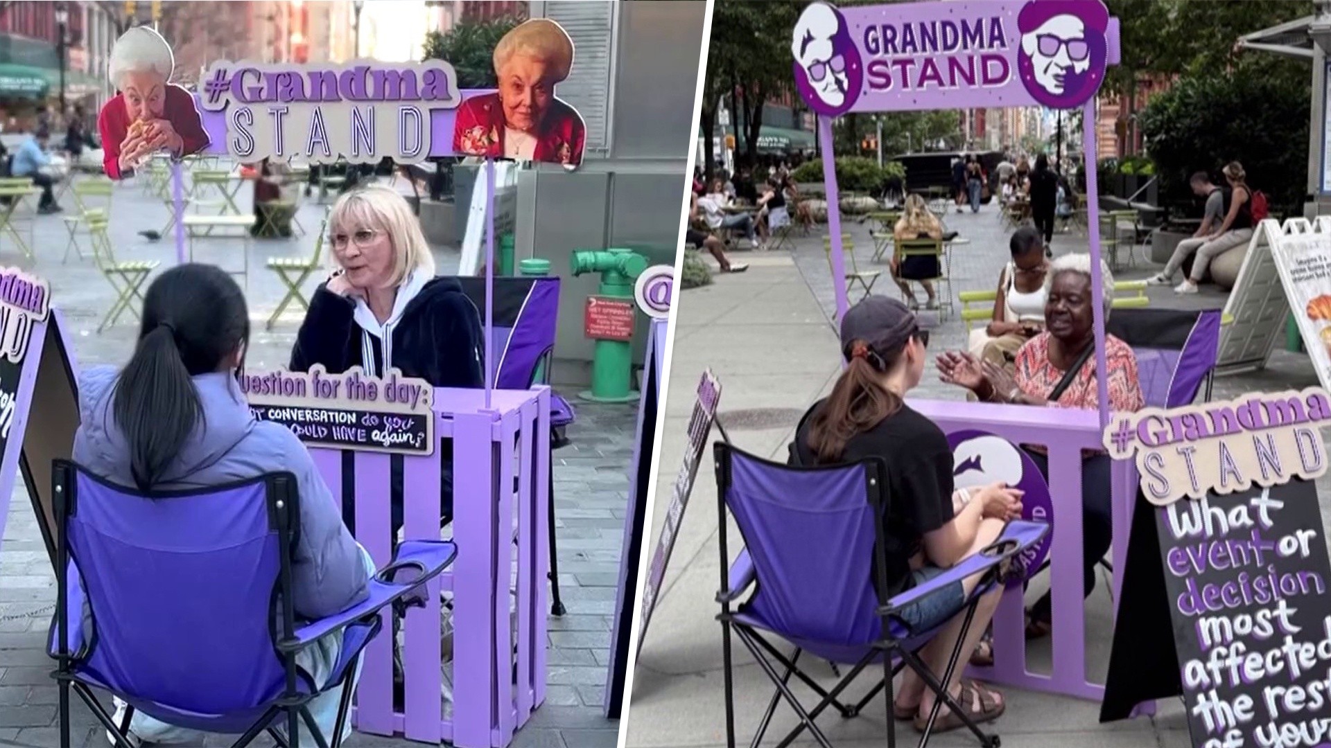 Meet the Stand-In Grandmas Sharing Street-Side Wisdom
