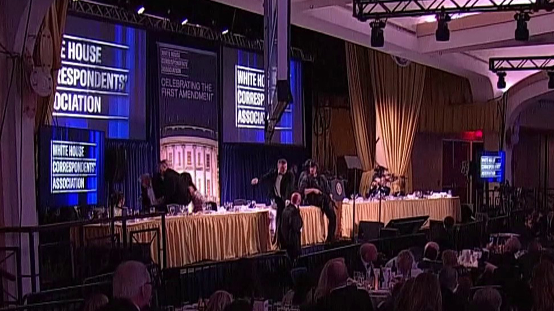 Video Shows DC Dinner Shooting Suspect After Arrest