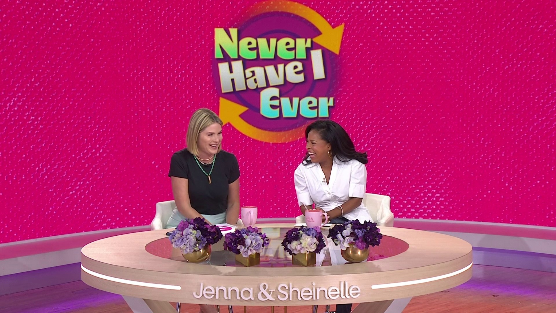 Jenna Bush Hager and Sheinelle Jones Play ‘Never Have I Ever’