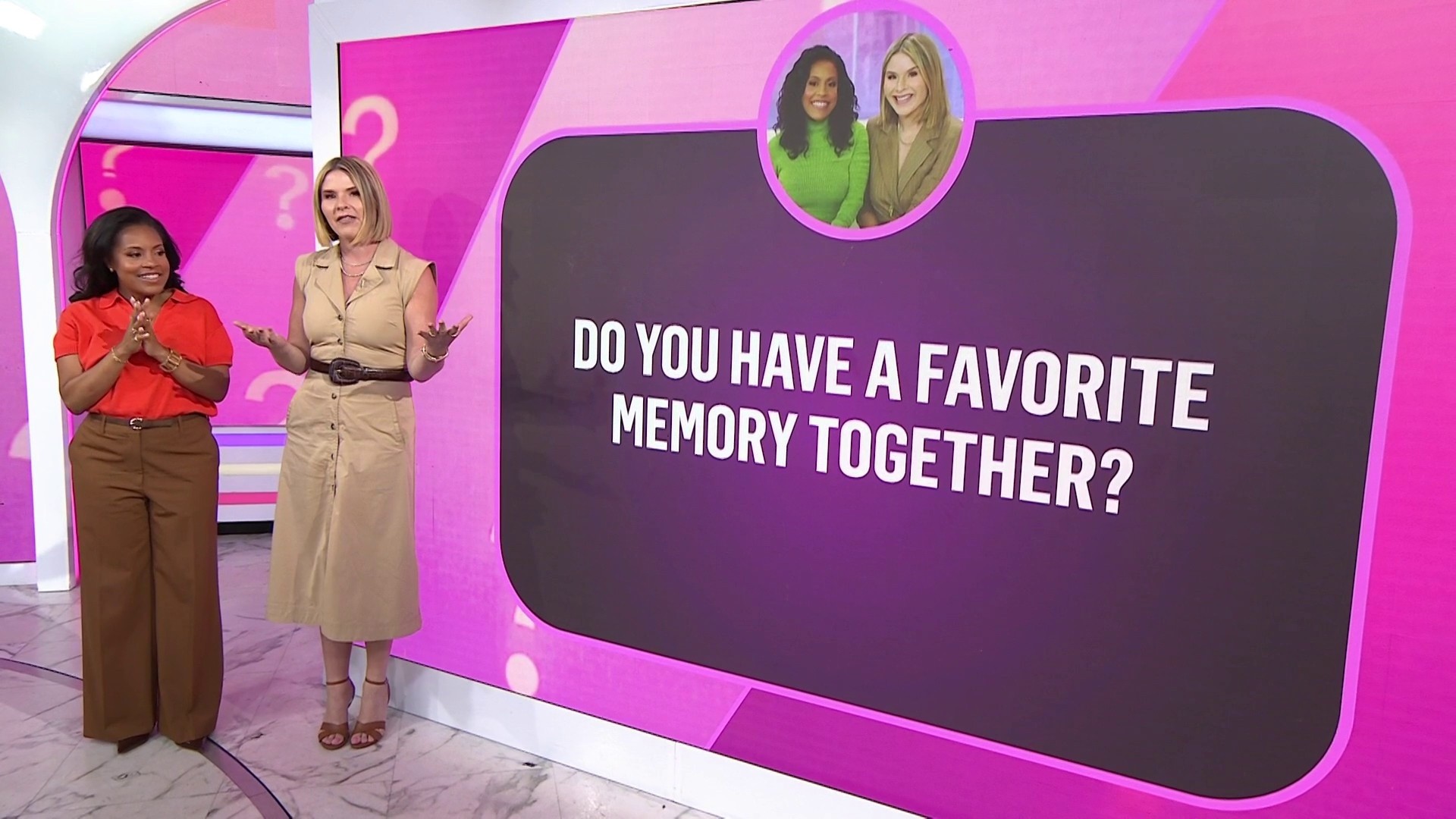 Jenna and Sheinelle Answer Questions From Fans: Submit Yours!