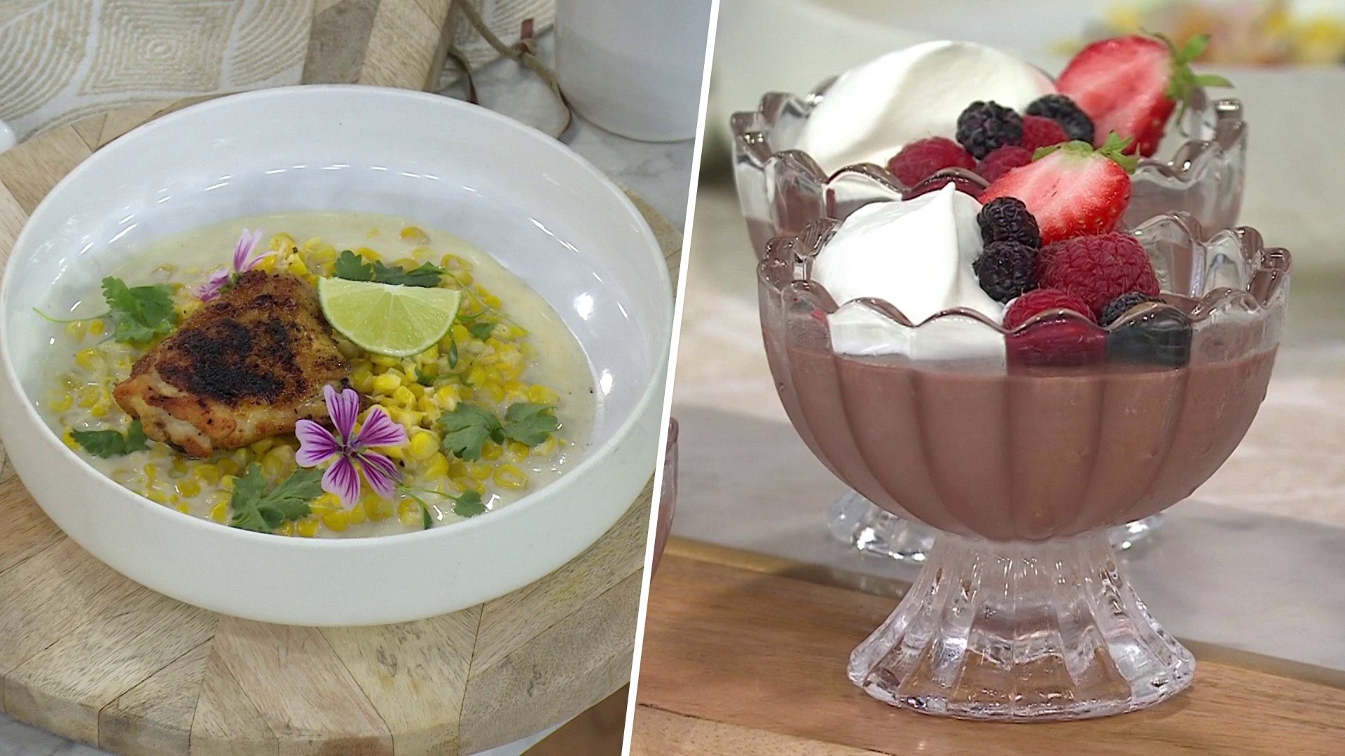 Chicken, Creamed Corn, Chocolate Pudding: Get the Recipes