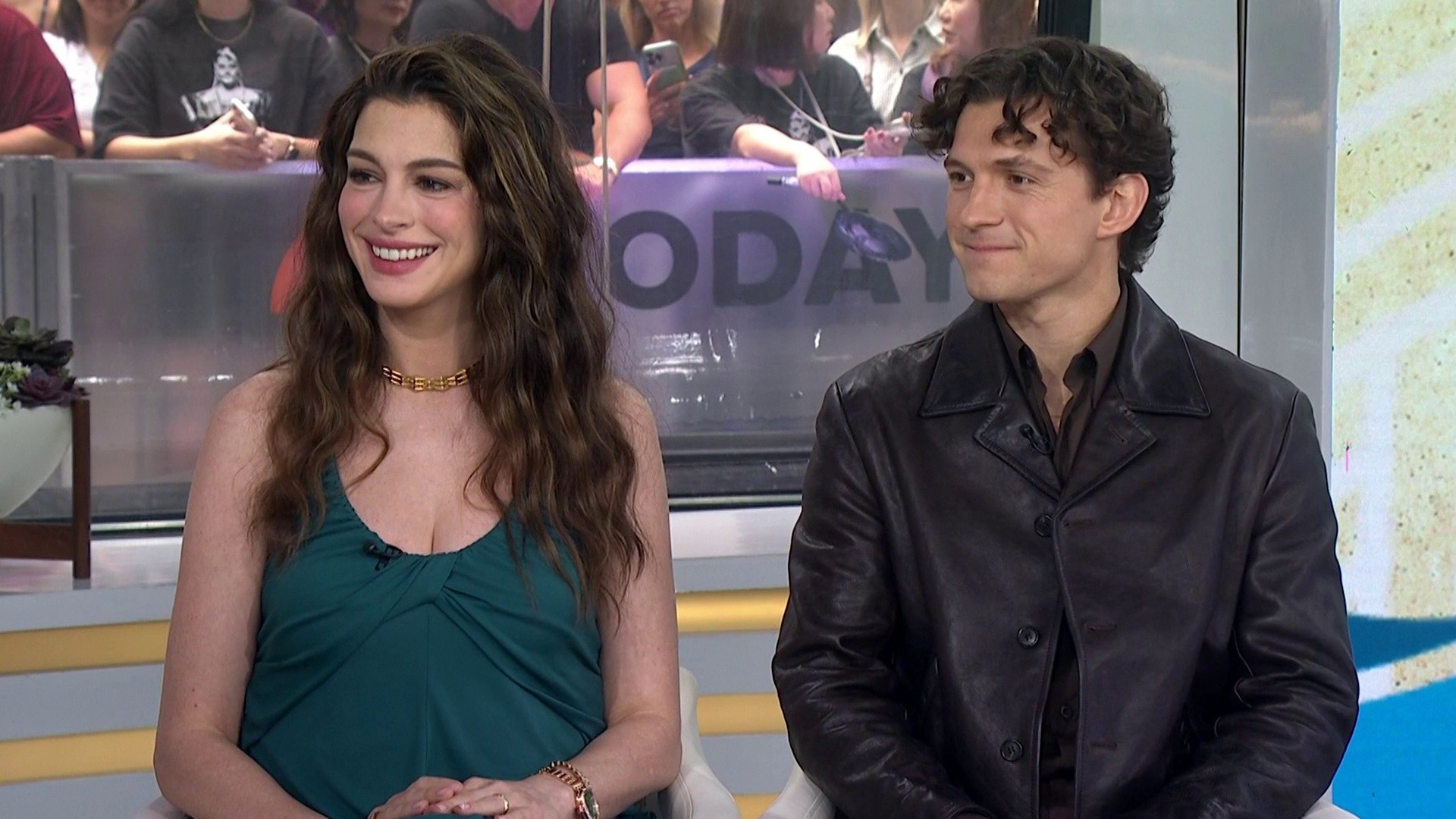 Anne Hathaway, Tom Holland Talk Working on 'The Odyssey'
