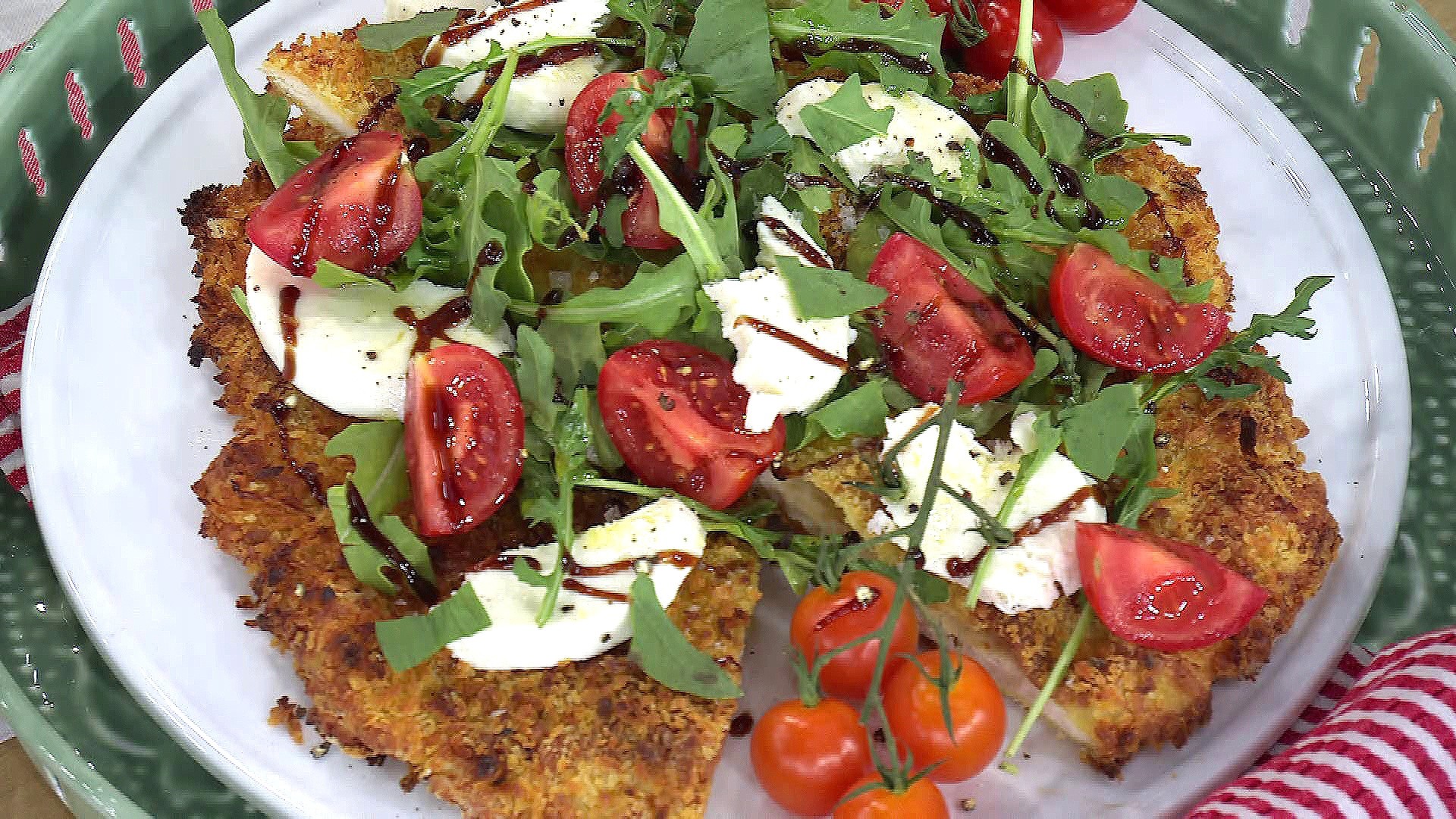 This Caprese Chicken Milanese is Perfect for Summer