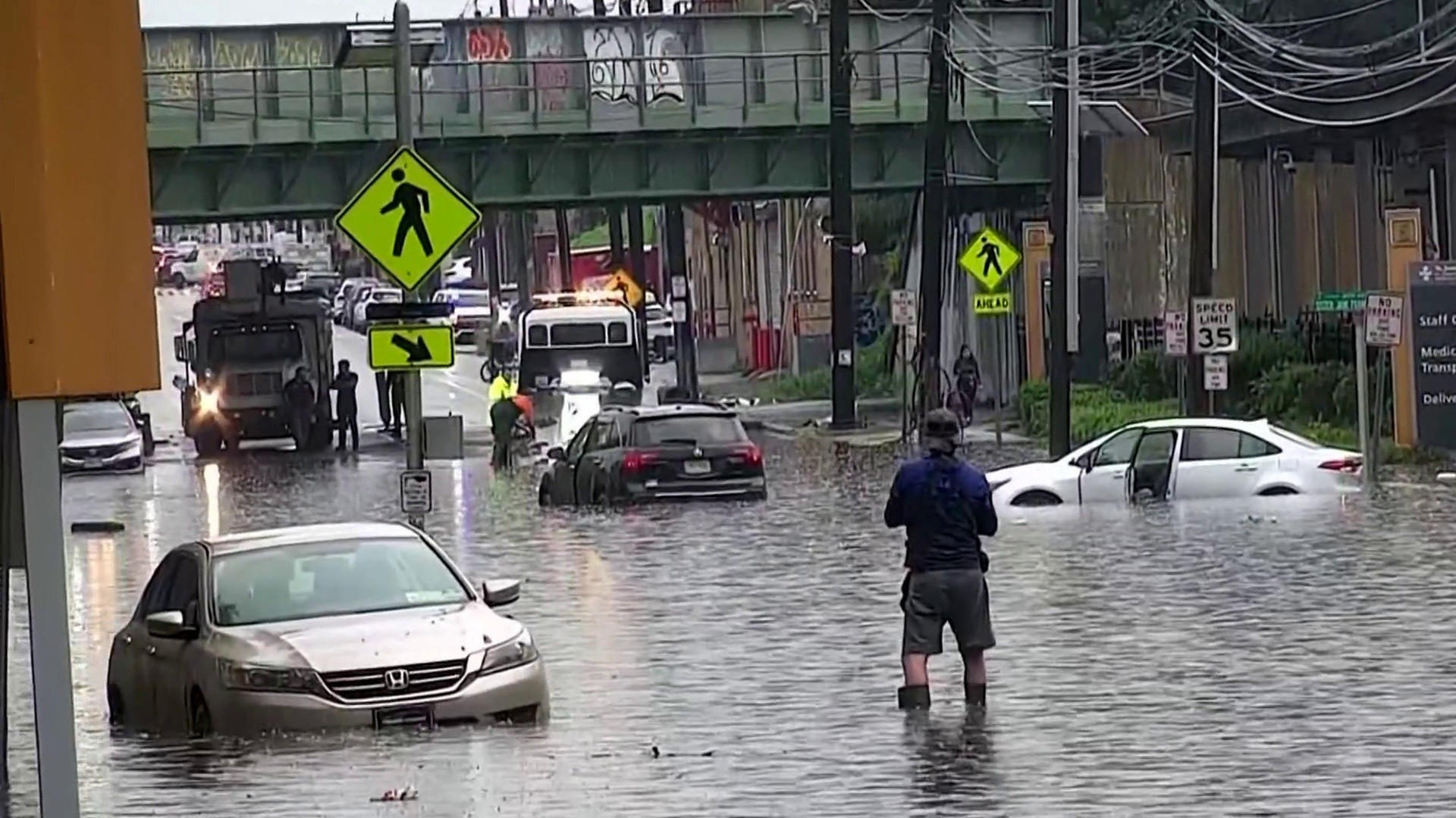 Downpours in Northeast Prompt Ground Stops at Major Airports