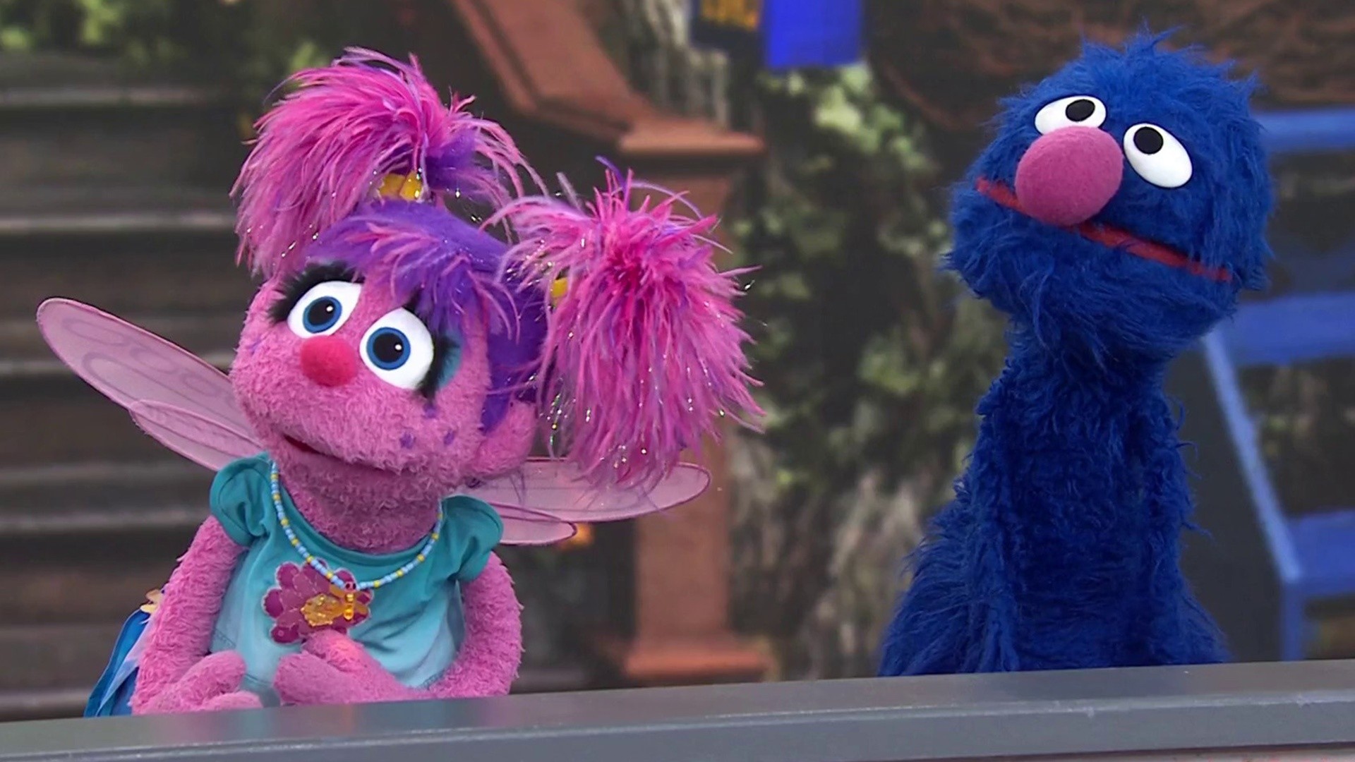 Grover and Abby Share Message on Summer Storm Safety