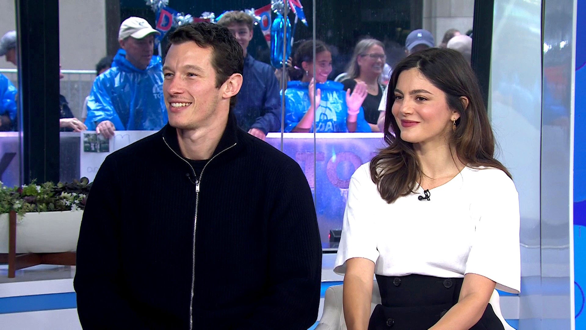 Callum Turner and Monica Barbaro Talk ‘One Night Only’