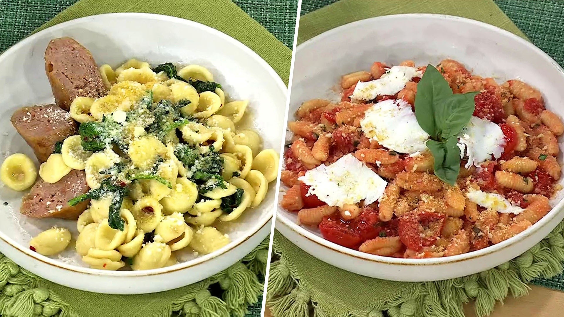 Broccoli Rabe With Sausage, Cavatelli Pomodoro: Get the Recipes