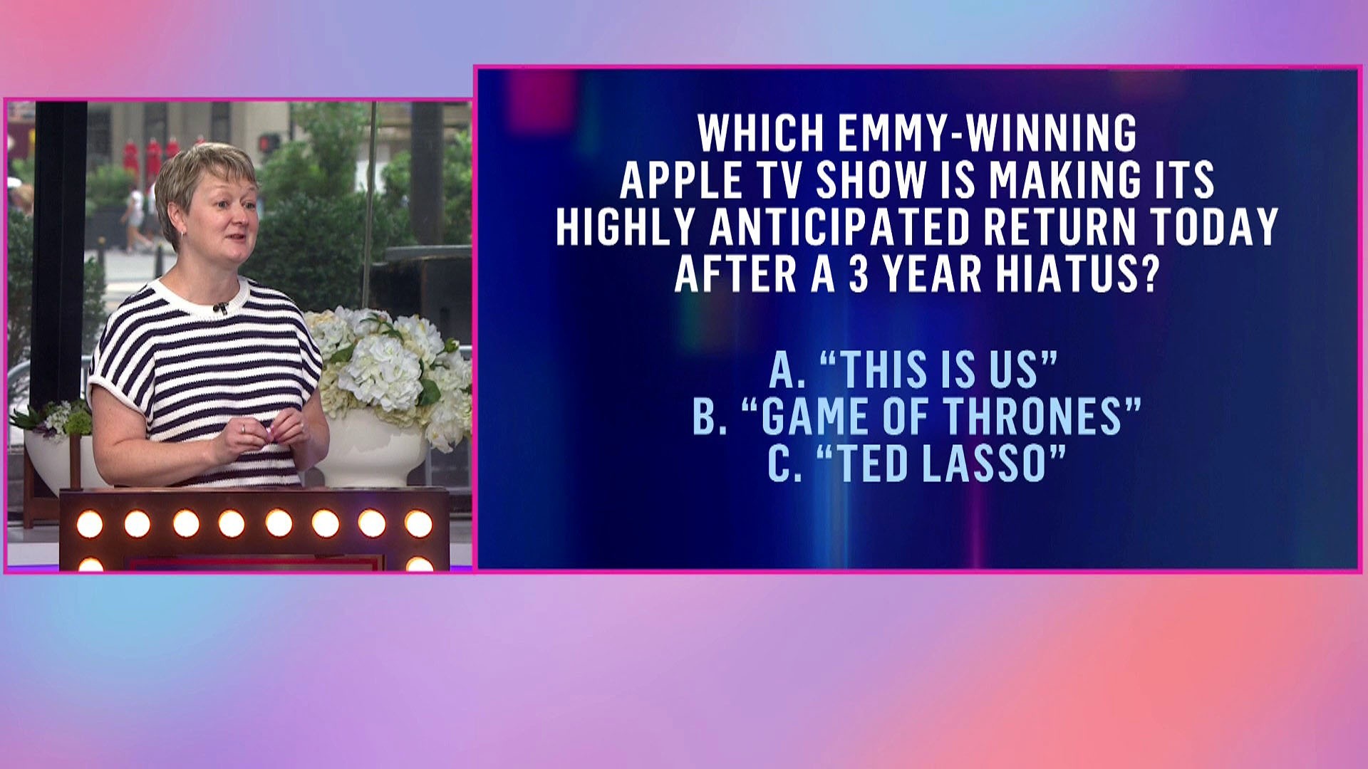 TODAY Fan Takes Pop Quiz for Chance to Win Cash Prize