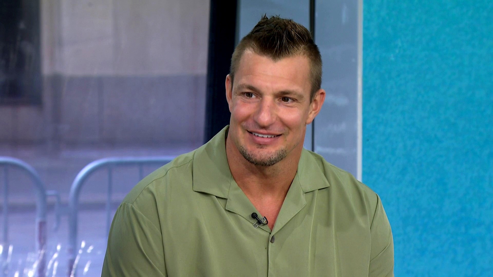Rob Gronkowski Talks Swift-Kelce Wedding, HS Competition, More