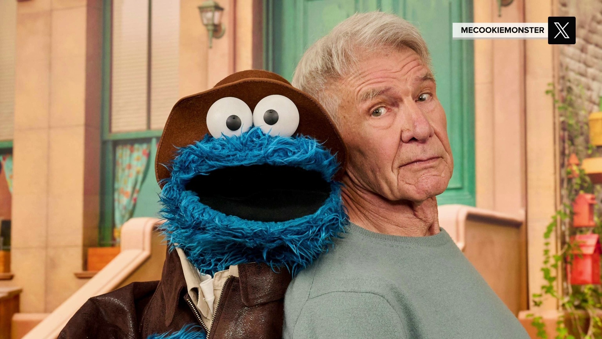 Harrison Ford and Cookie Monster Hum ‘Indiana Jones’ Theme