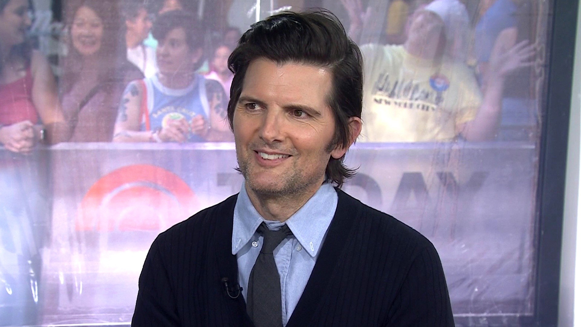 Adam Scott Talks ‘Severance,' ‘Whisper Man,’ Swift-Kelce Wedding