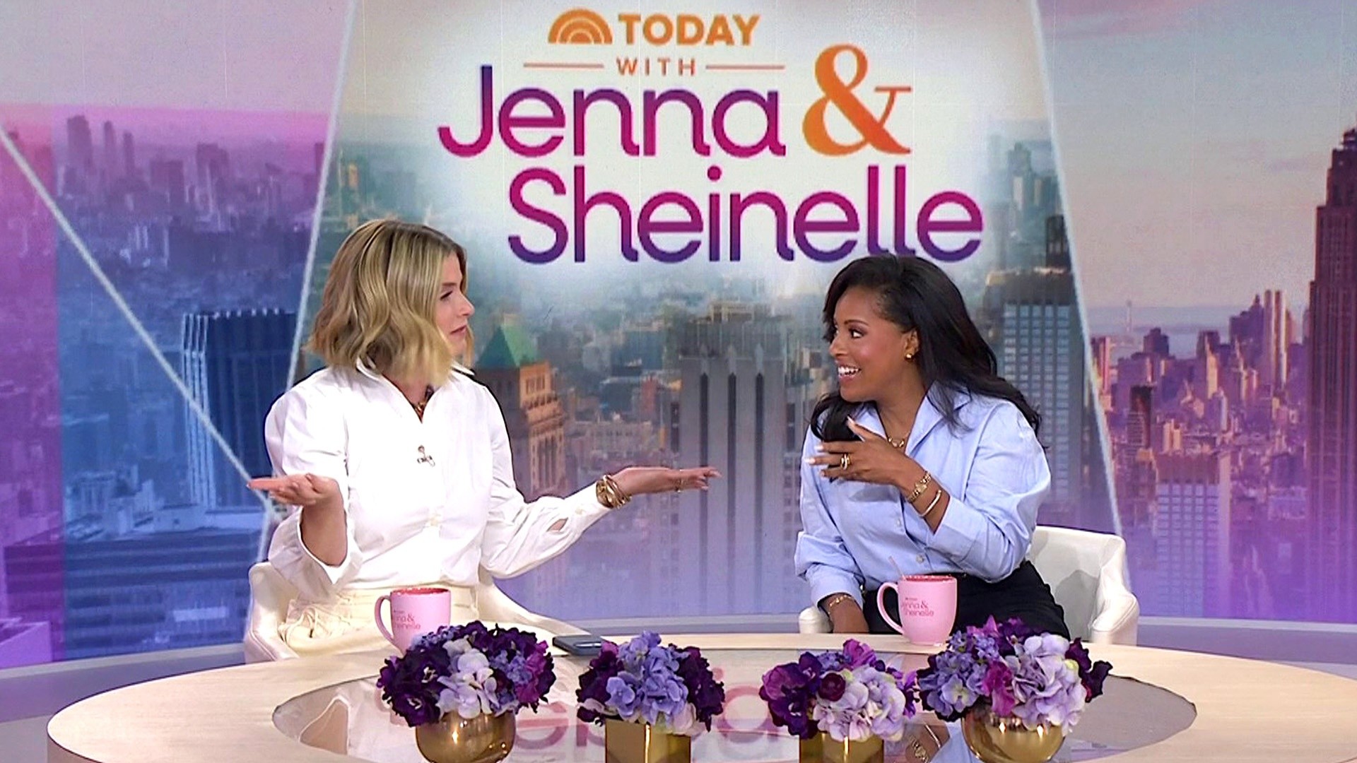 Jenna and Sheinelle React to Each Other's Celebrity Hall Pass