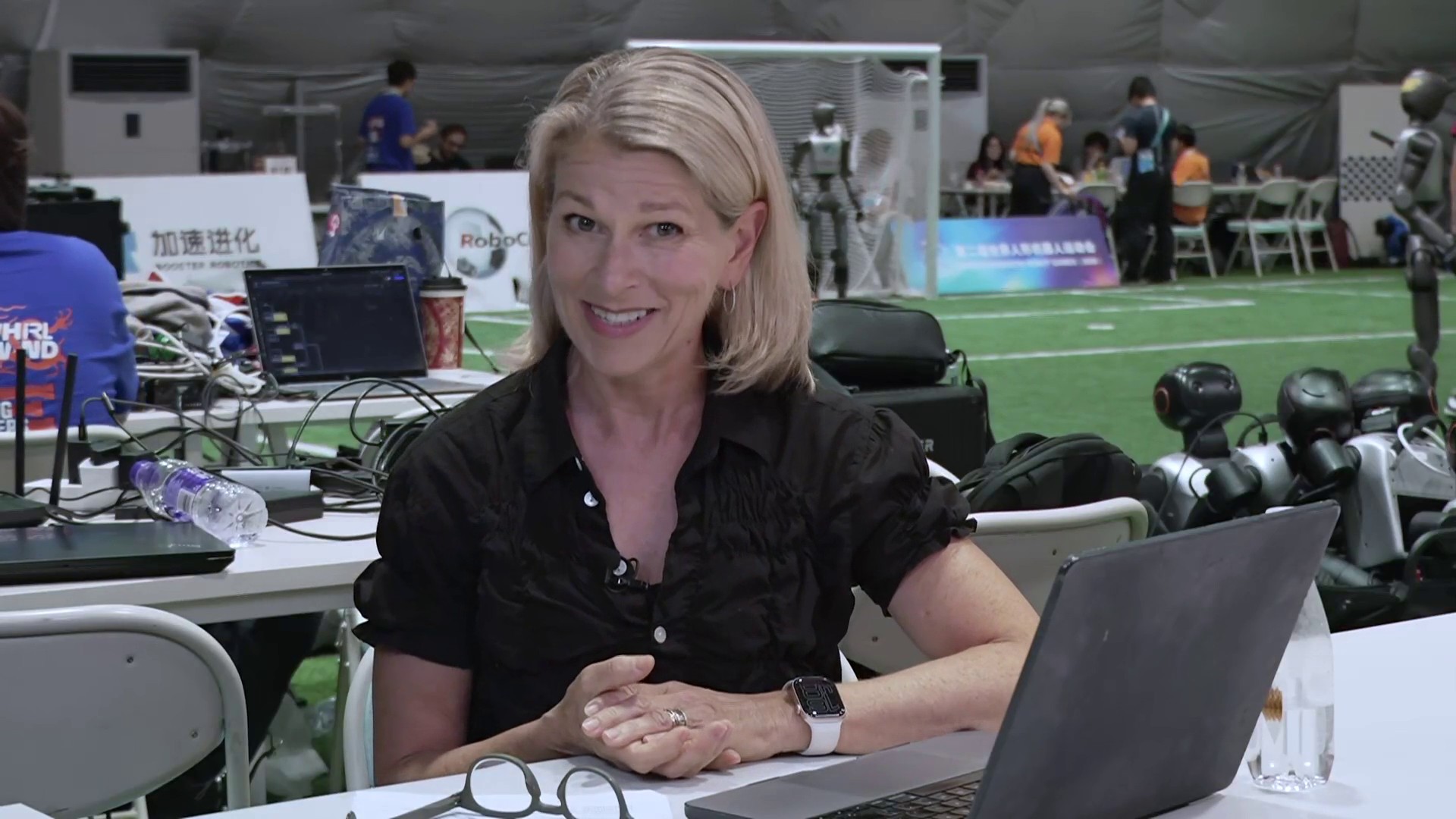 Watch Janis Mackey Frayer answer your questions on China, AI and robotics