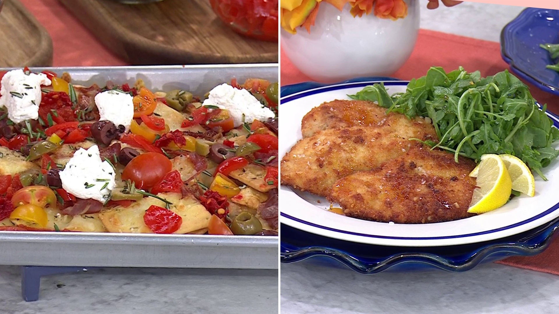 Nachos With an Italian Twist; Hot Honey Chicken: Get the Recipes!