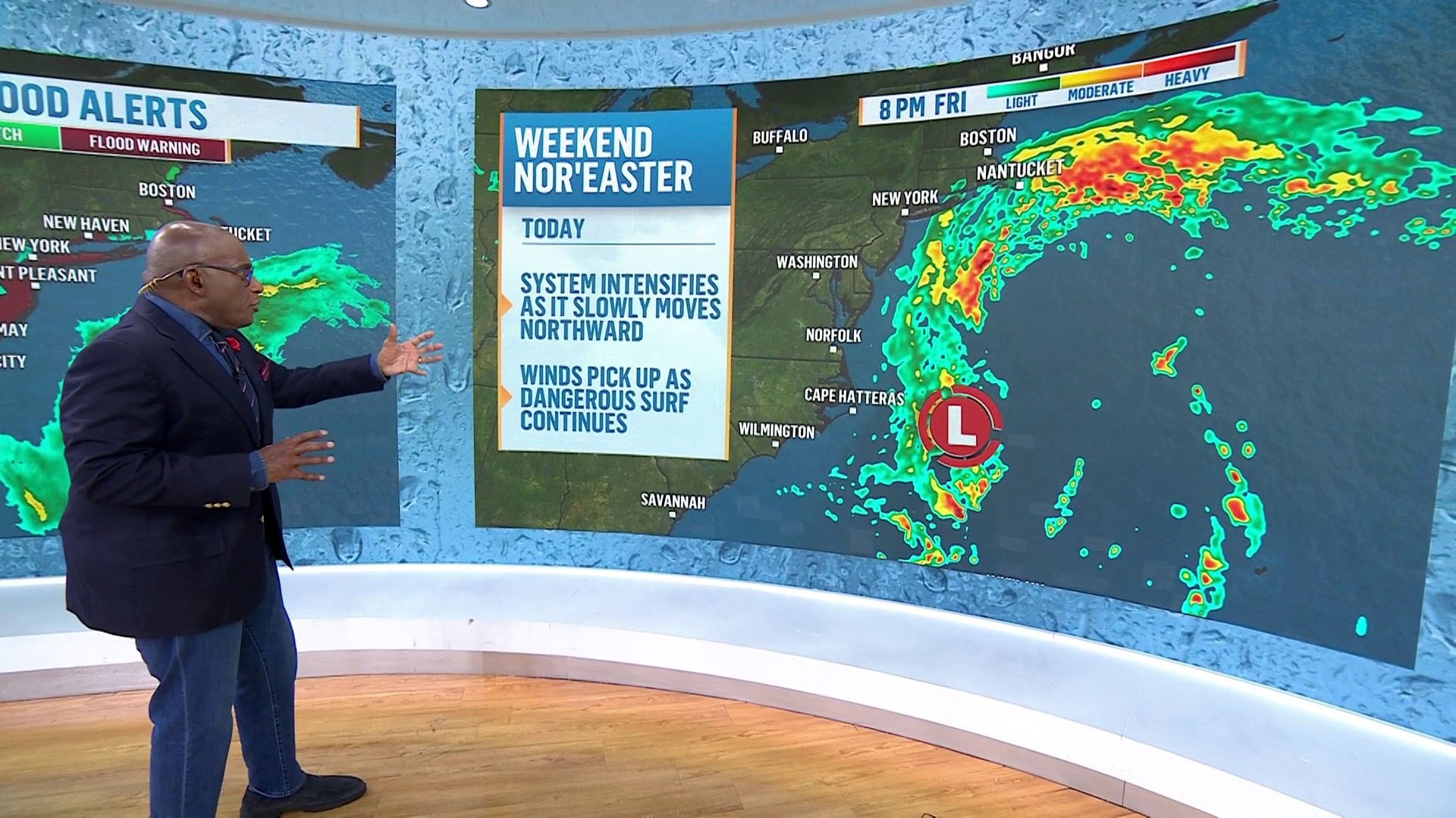Tracking Nor'easter and Hurricane Nolo: See Al Roker's Forecast