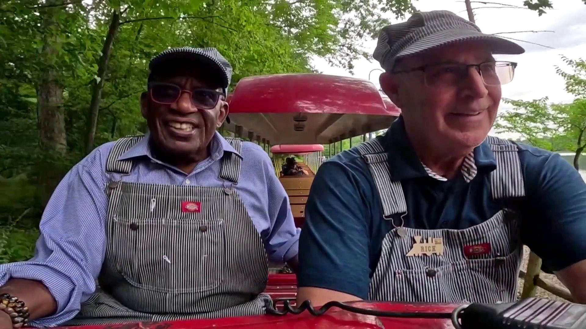 TODAY's Al Roker Tries His Hand as Train Engineer at NJ Zoo