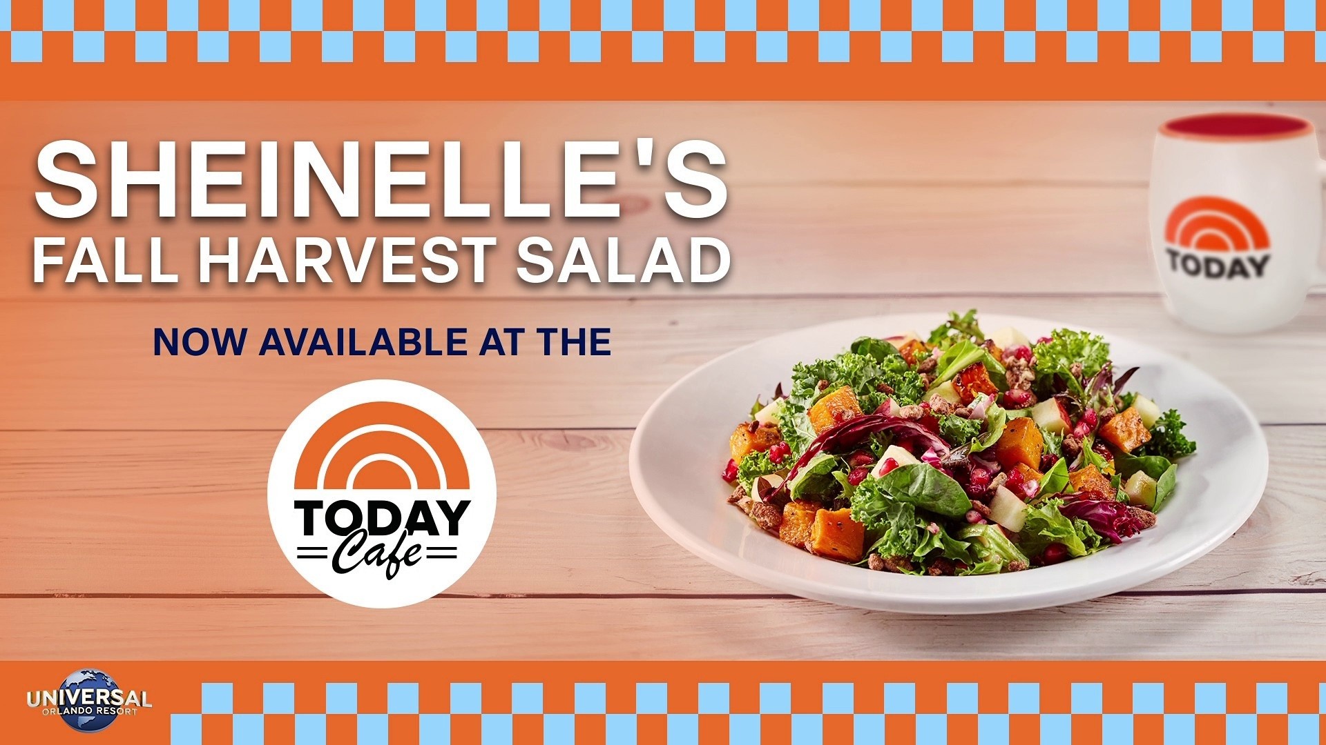 Sheinelle Jones Reveals Fall Harvest Salad at TODAY Café