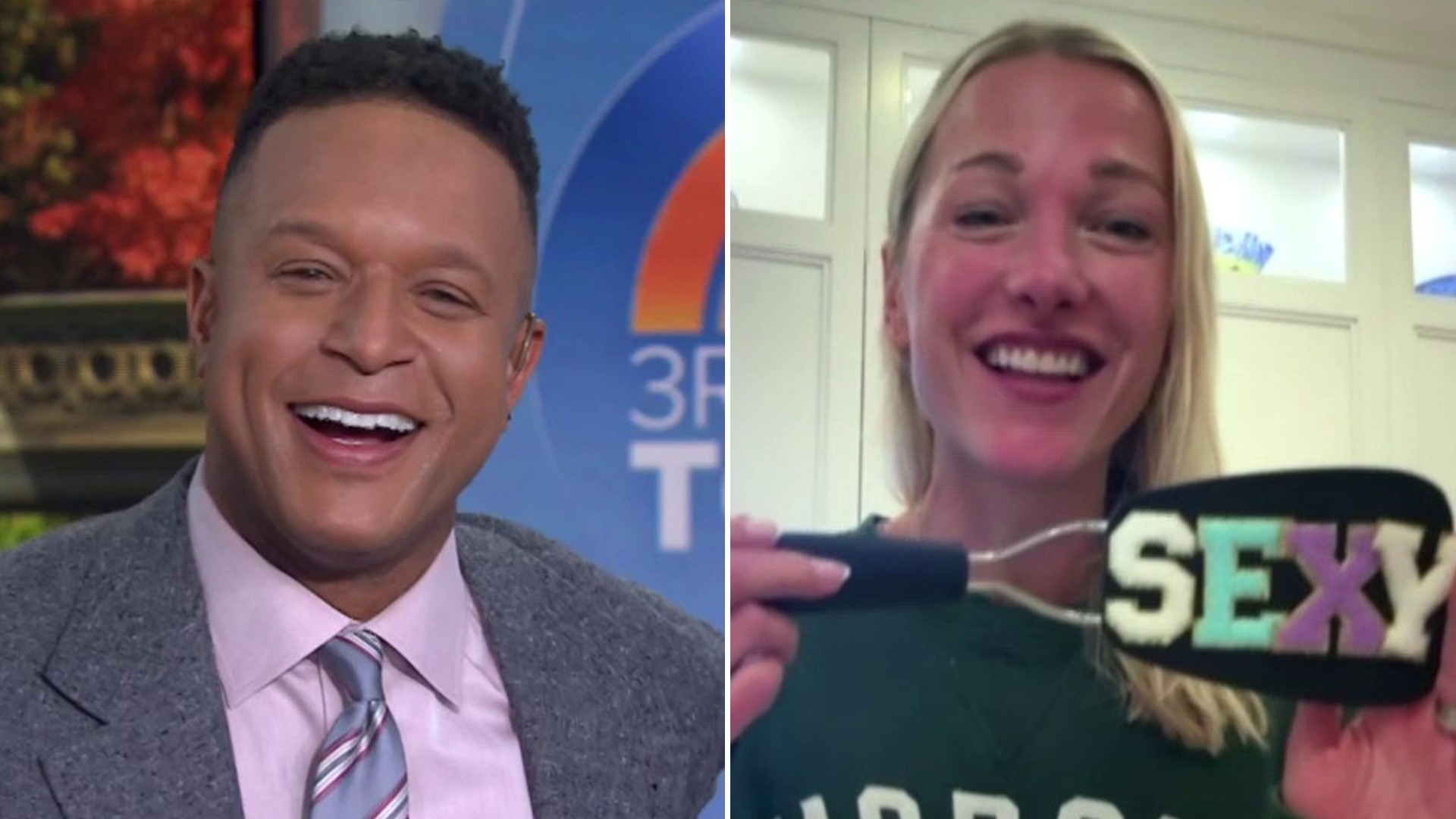 Lindsay Czarniak Reacts to Craig Melvin's Win of People's Poll