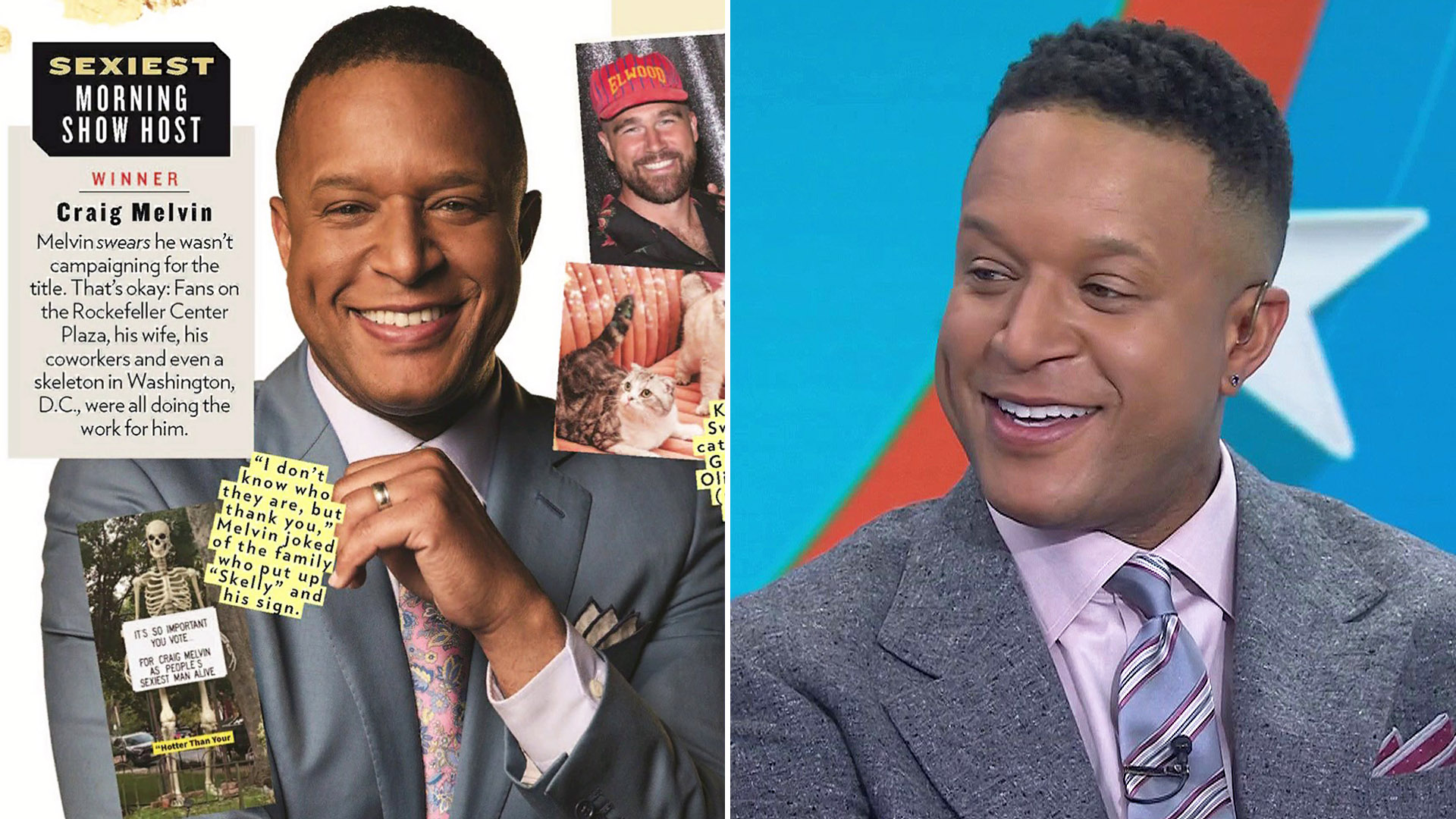 TODAY’s Craig Melvin Wins People’s Sexiest Morning Show Host