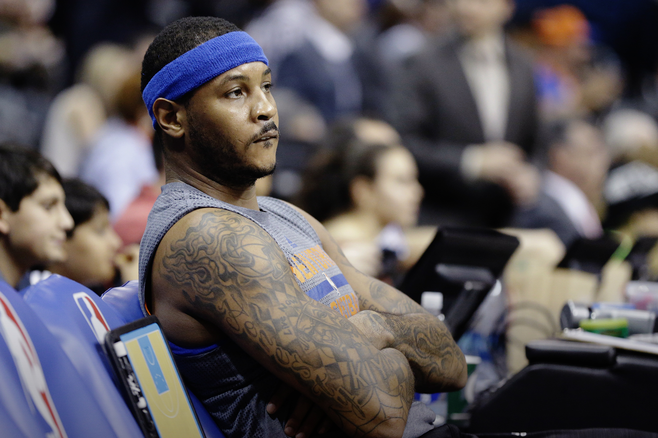 Carmelo Anthony is shooting wisely and well so far. - Posting and Toasting