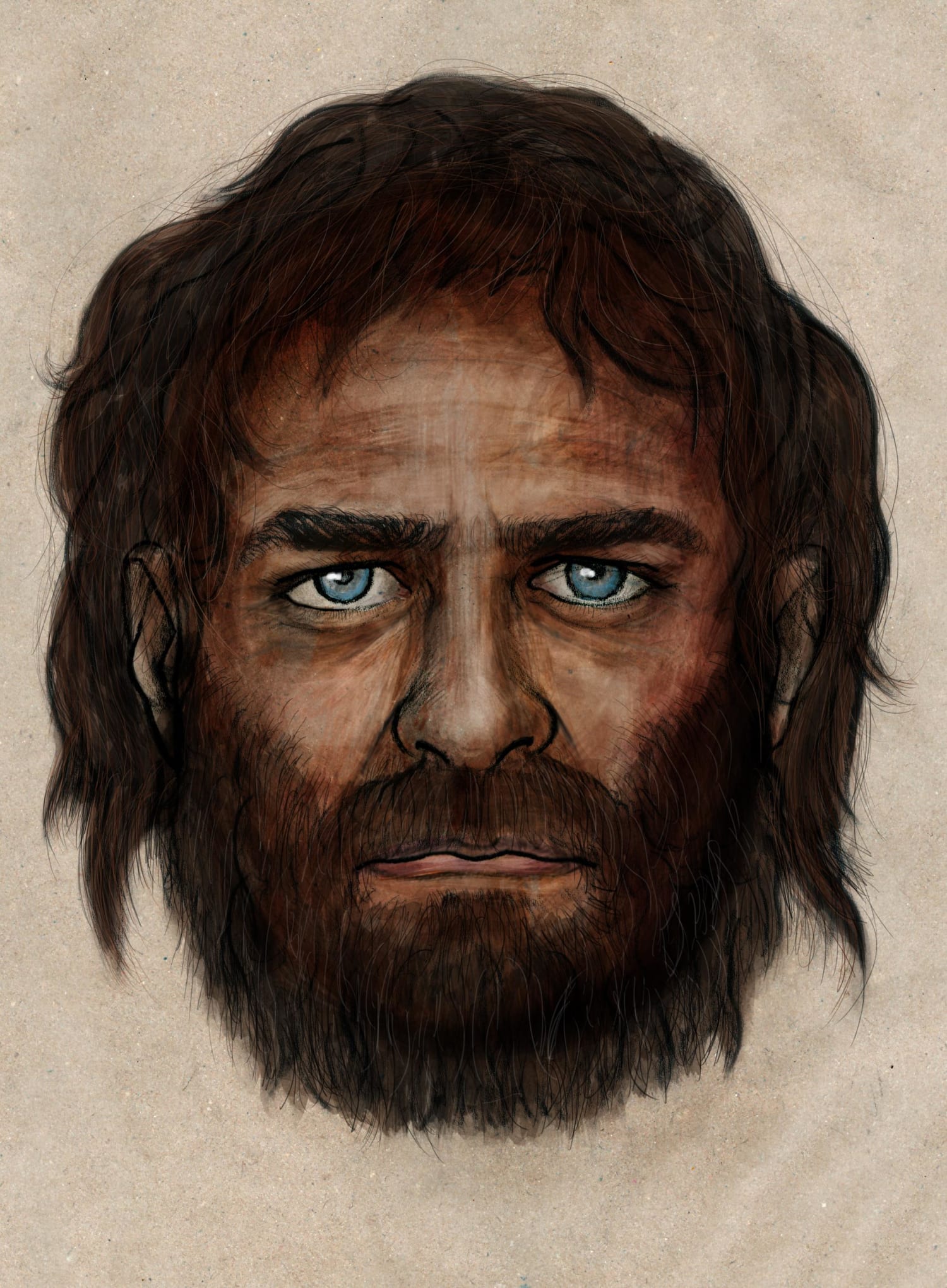 Dark Skin, Blue Eyes: Genes Paint 7,000-Year-Old European's Picture