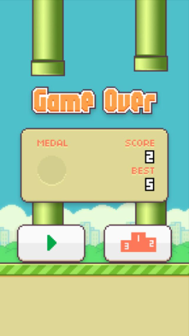 Game Over For Popular App Flappy Bird