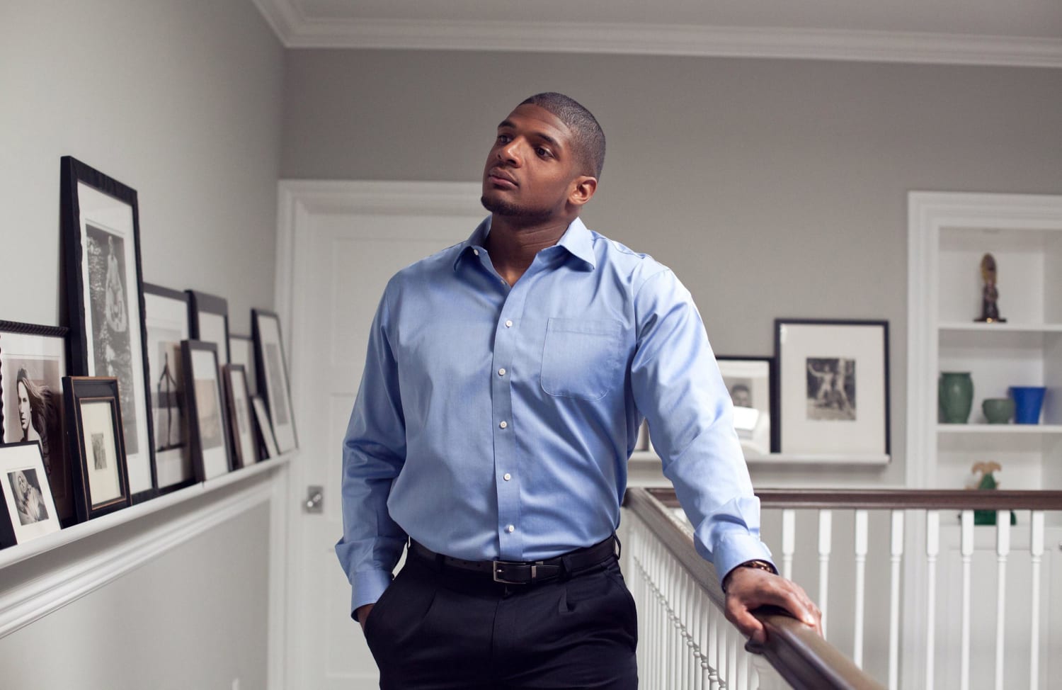 Michael Sam's Dad After 'I'm Gay' Text: Shocked and Proud