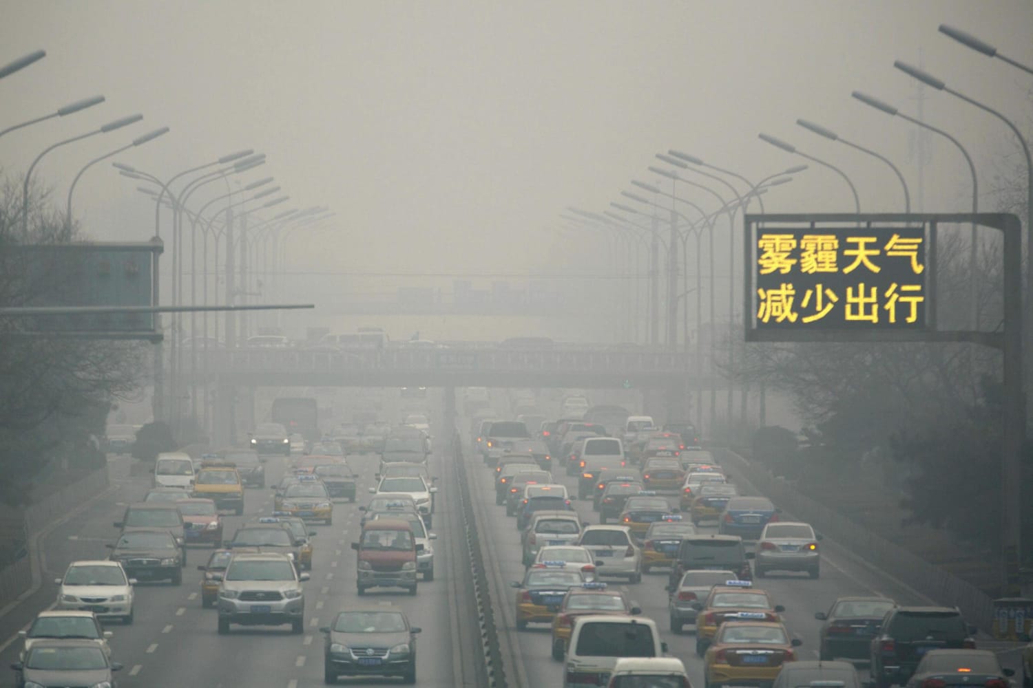 Orange Alert: Dangerous Smog Chokes Beijing