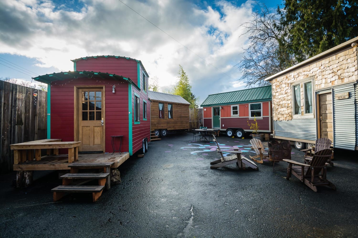 Hotels hook up to tiny house trend