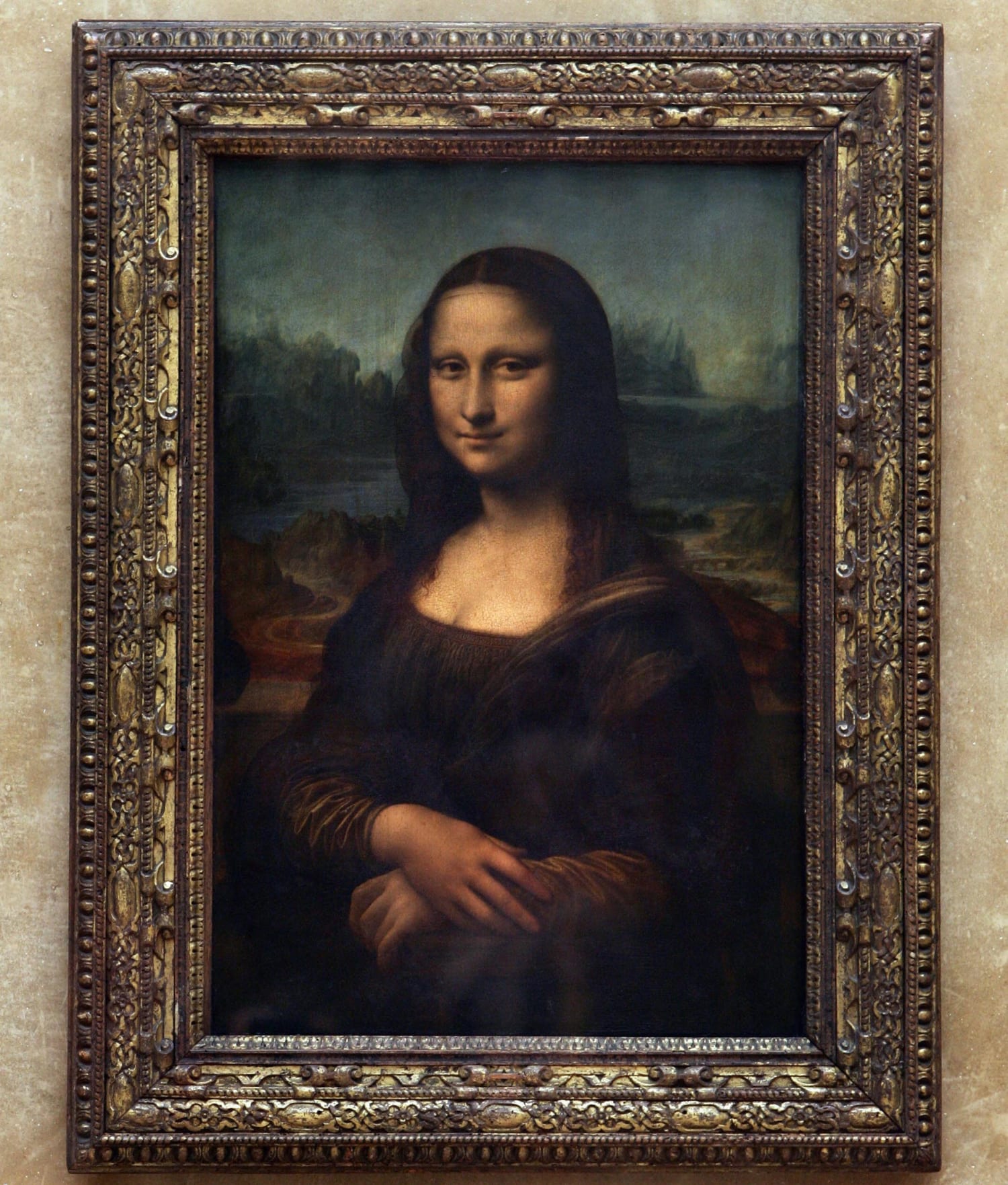 the actual mona lisa