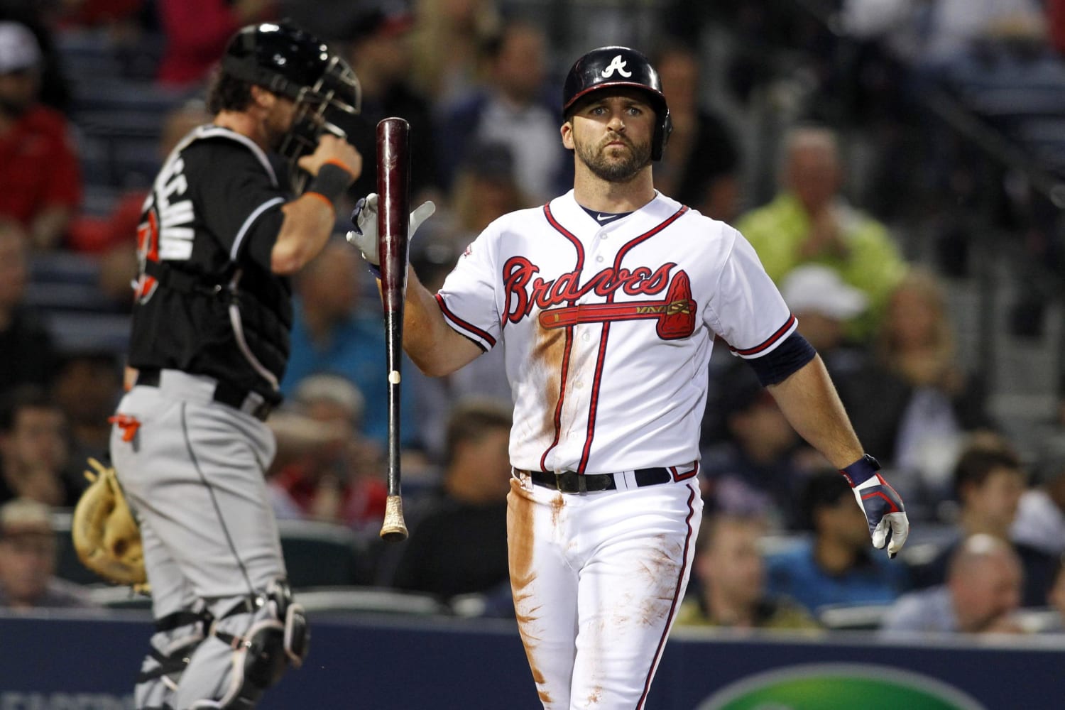Uggla gladly changes numbers after trade to Braves - The San Diego