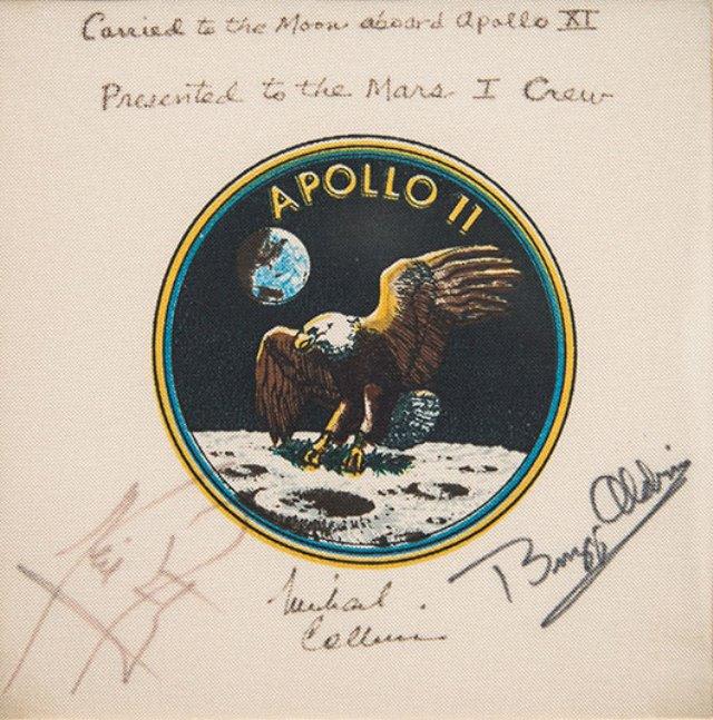 Download Historic Apollo 11 Patch Will Go From The Moon To Mars