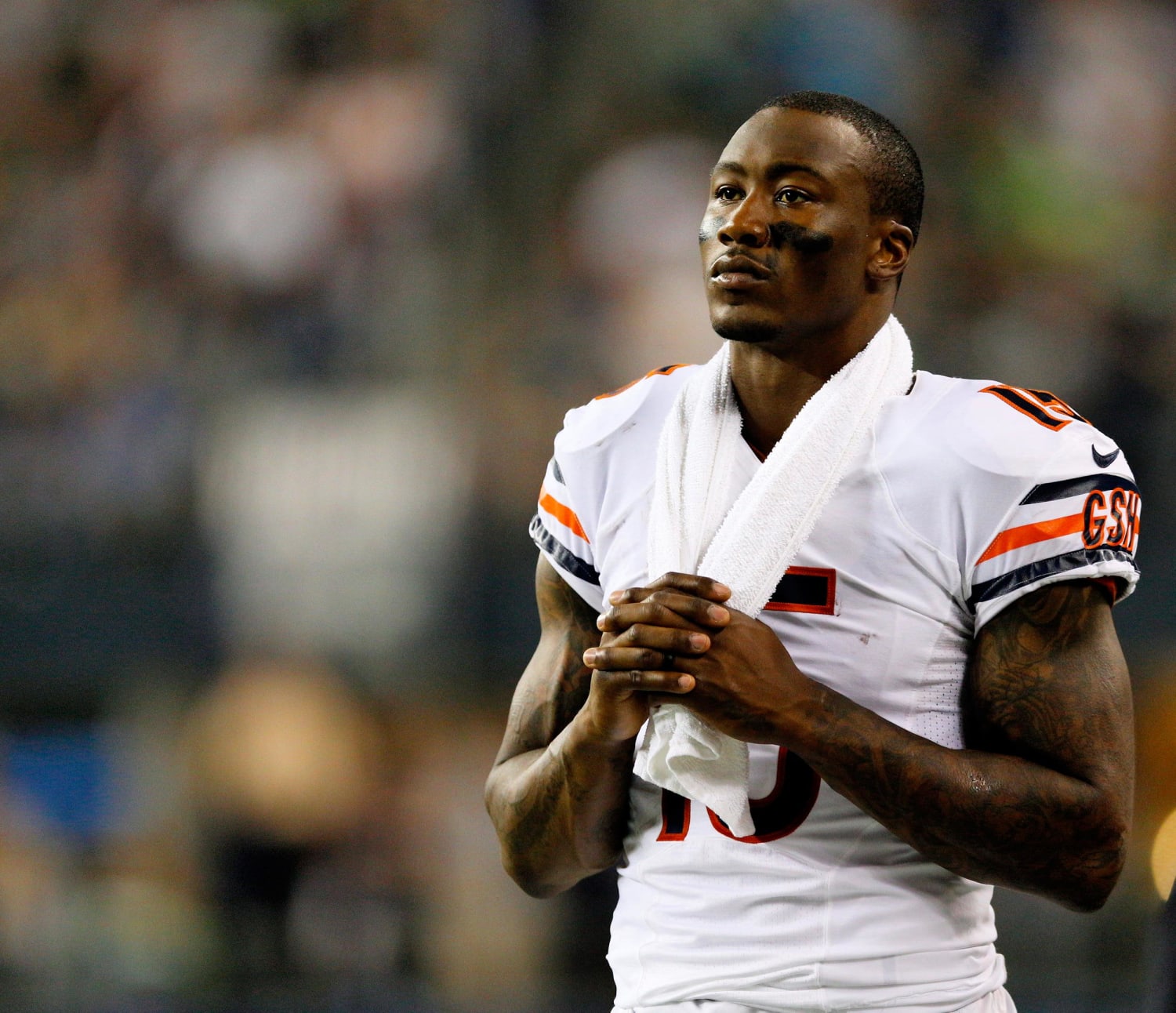 Chicago Bears' Brandon Marshall Urges Caution on NFL Violence Cases