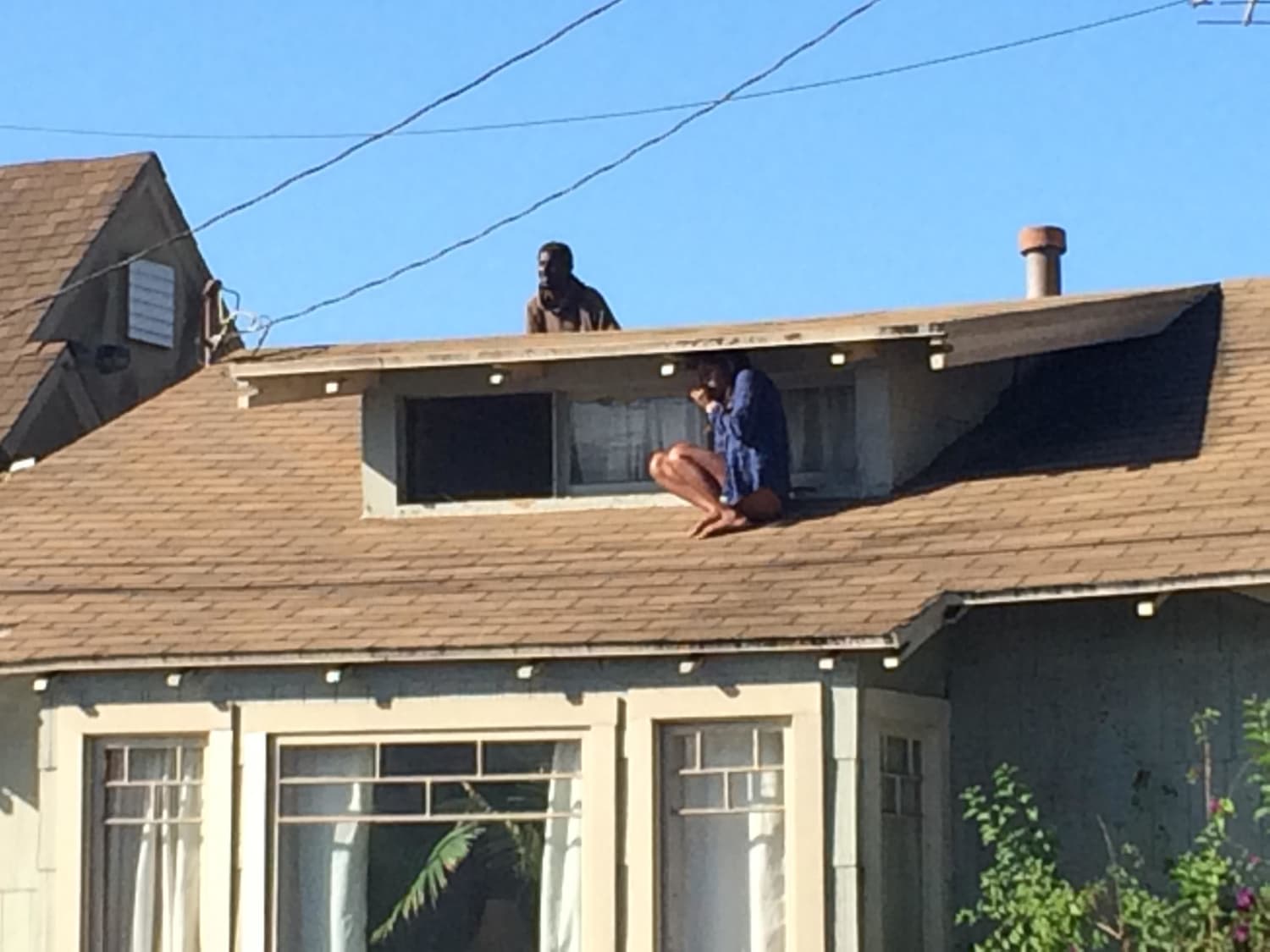 California Woman Flees Intruder on Her Roof in Frightening Moment.