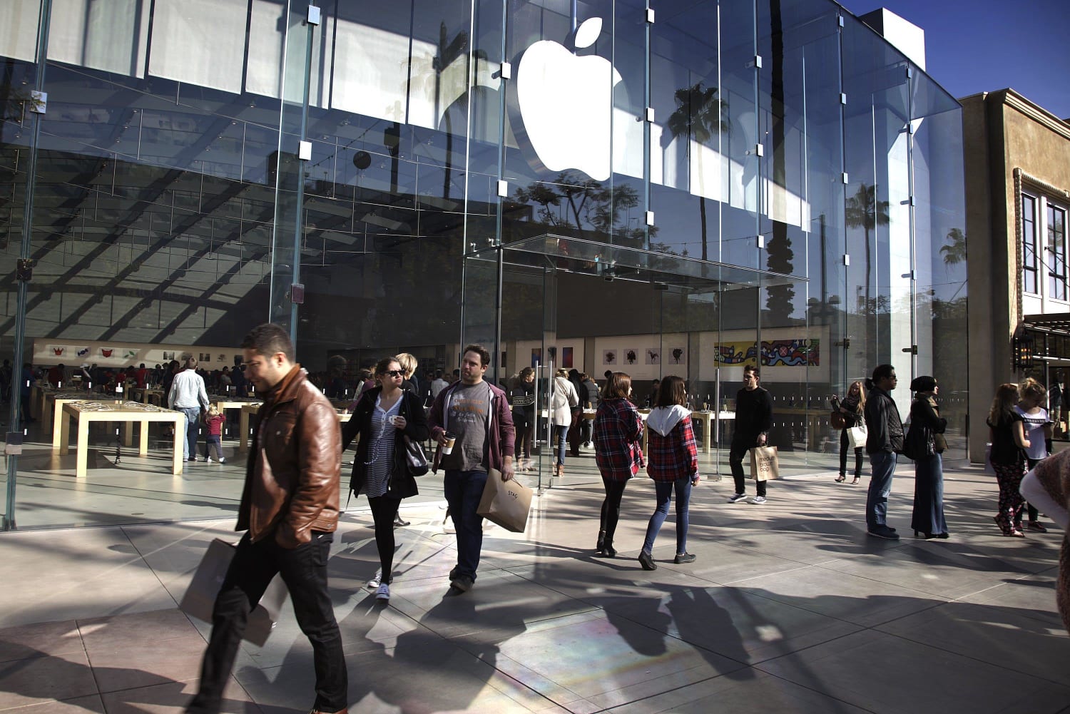 3 Rd Street Promenade Santa Monica Apple.