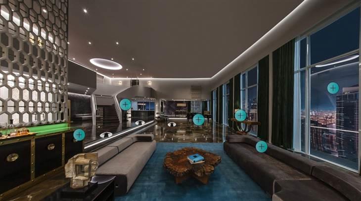 Click away! Tour the 'Fifty Shades of Grey' apartment