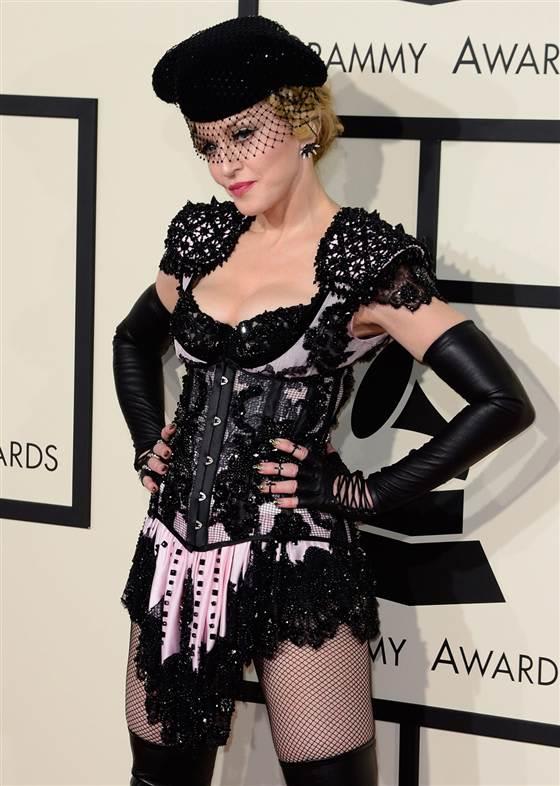 madonna fishnet gloves