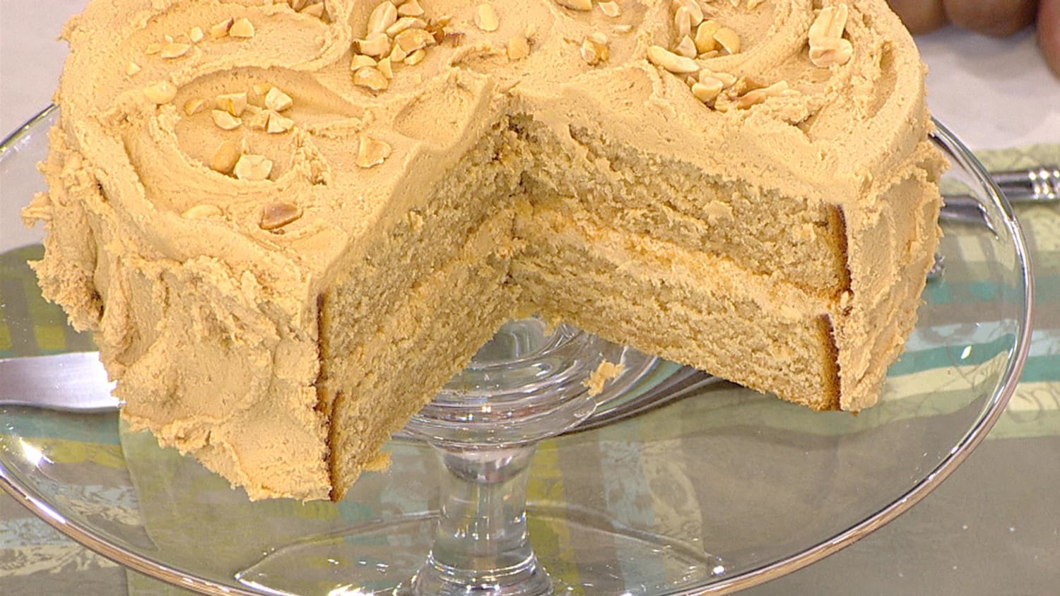 Peanut Butter Cake A Doctored Cake Mix Recipe  My Cake School