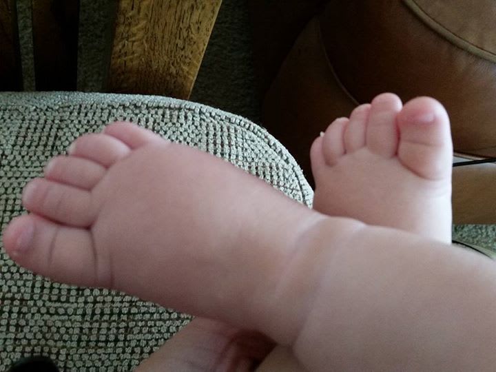 Cute little feet