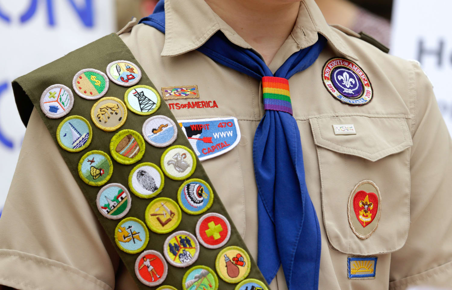 TITLE> U.S. boy scout uniforms