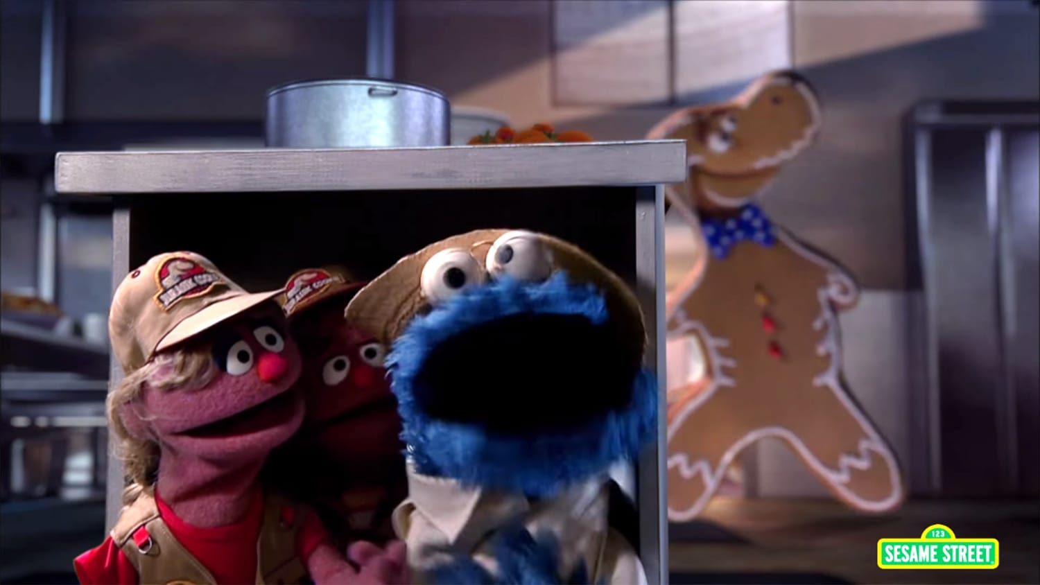 Take this crowdfunded Sesame Street Cookie Monster home. Just hide