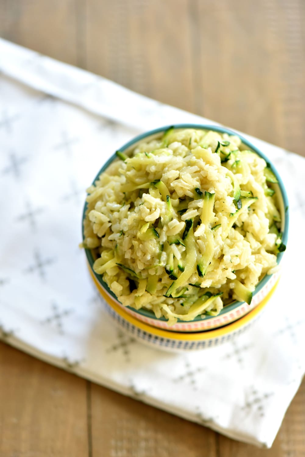 Roasted Chicken Thighs Over Barley-Zucchini Risotto-image