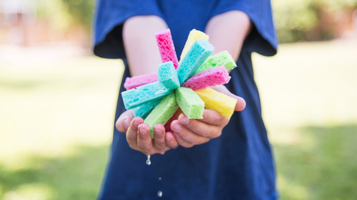 Making cool. Бомбочки из ткани для отработки детской агрессии. Kids game Sponge. Rainbow with Sponge Craft. Sponge with Water.