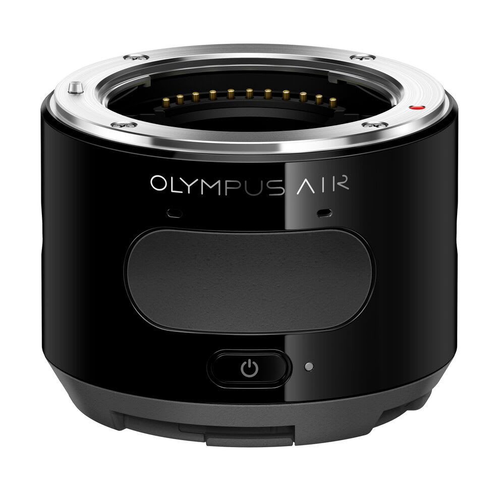 Olympus 'Air' Camera Swaps Lenses, Uses Phone for Its Screen