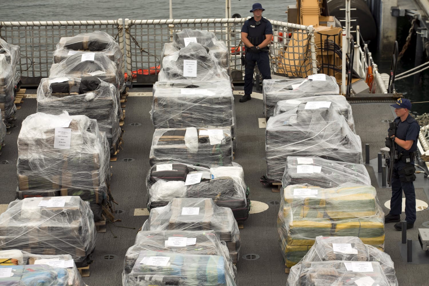 Cocaine Seizures Off Latin America's Pacific Coast Soar