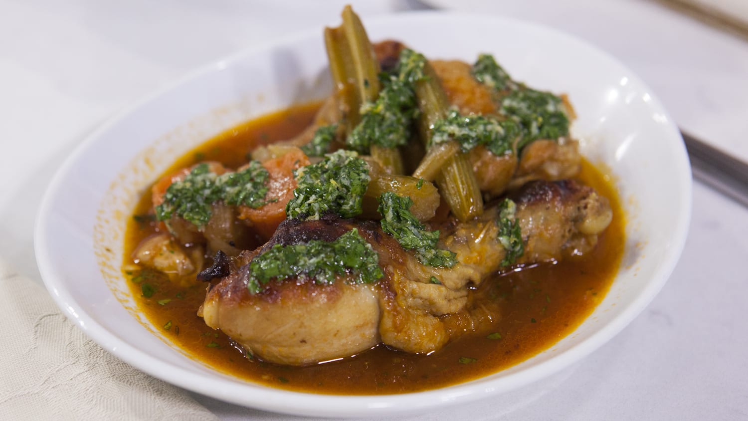 Chicken Legs Osso Buco With Gremolata