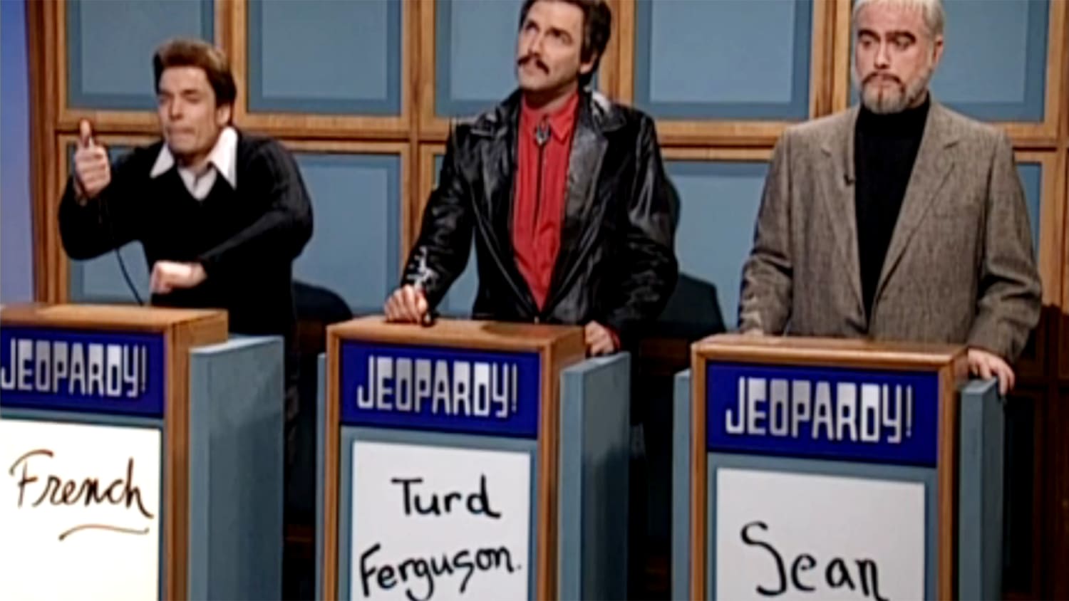 Watch 'Jeopardy!' contestant make Alex Trebek say 'Turd Ferguson'